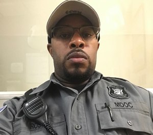 Correctional officer Jermaine Ross, 40, made a miraculous recovery from COVID-19 last month.