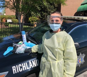 All Richland County Sheriff's deputies have been issued personal protective equipment that includes masks, eye protection, gloves and hand sanitizer.