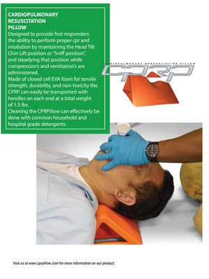 CPR Pillow Aids EMS in providing proper ventilation to patients