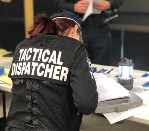 Field deployments of TERT-member tactical dispatchers to ICPs and the like range from less than 18 hours to several days. (Photo/CA TERT)