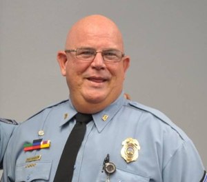 Capt. Michael Howell said he views what did as something less heroic and that he was just doing his job. (Photo/Kansas City Kansas PD)