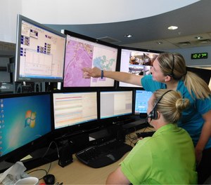Castle Rock Police Department shares CAD data with other agencies through the county's public safety answering point.