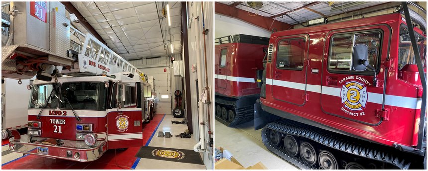 State Forestry or Fire Marshal’s offices have access to federal surplus property and can screen and acquire used fire apparatus and trucks that can benefit your organization. Laramie County Fire District #2 received a ladder truck and a Sno-Cat through this program.