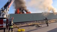 Video: Wash FFs battle 2-alarm fire in abandoned cold storage warehouse