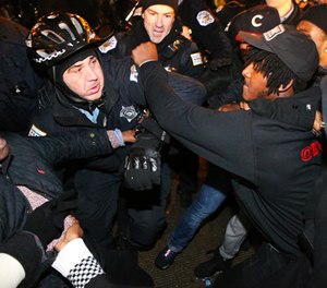 In the hours after the footage was released, protesters seemed to honor pleas for restraint.