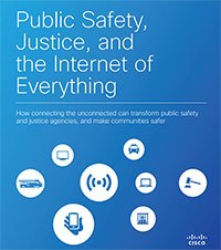 The Cisco Public Safety, Justice, and the Internet of Everything white paper examines the ubiquitous connectedness of our world through technology.