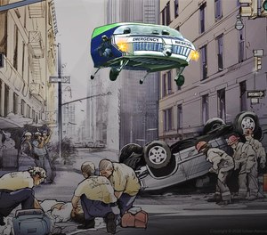 Hatzolah Air has signed an agreement with Urban Aeronautics to help develop, produce and market the CityHawk aircraft, a compact EMS aircraft designed to easily navigate busy cities.