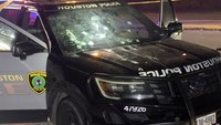 Photos: Texas patrol car riddled with bullets after man opens fire with ‘AK-47-style’ rifle