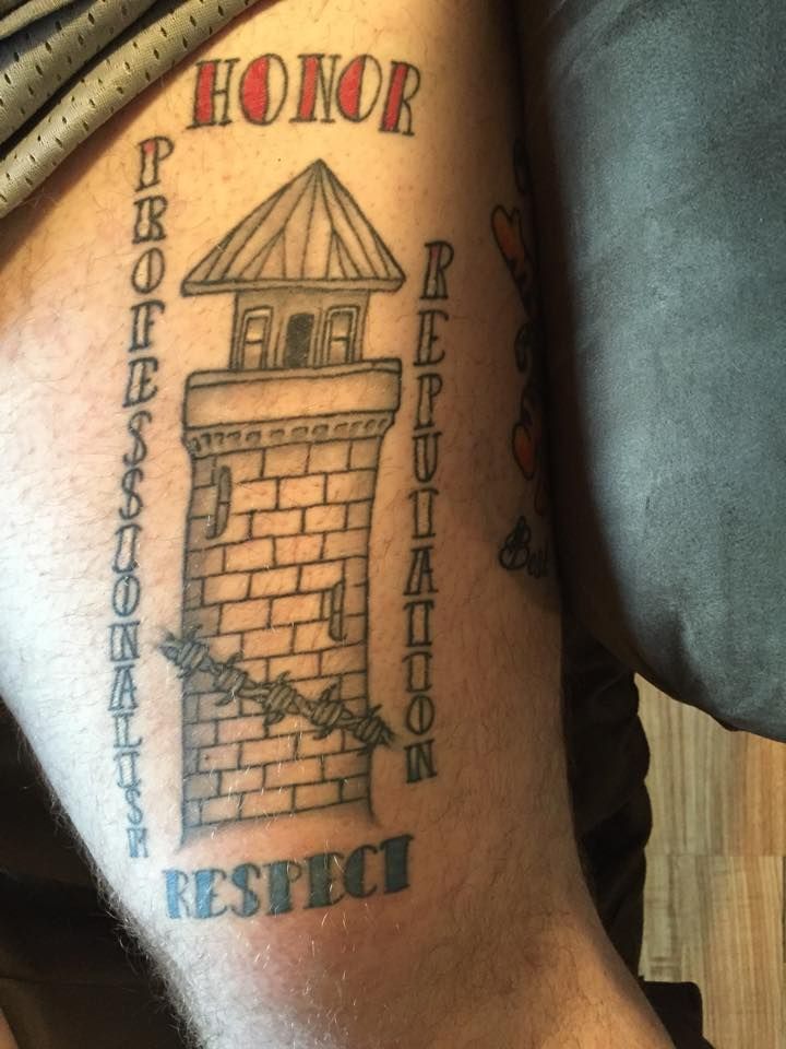 10 awesome correctional officer tattoos