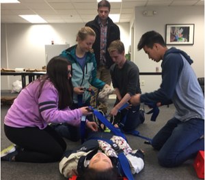 CrimsonEMS, a Harvard-only student-run organization, offers students the opportunity to become certified EMTs. (Photos/Courtesy of CrimsonEMS)