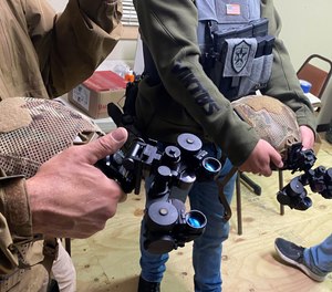 Briefings from Bill Blowers are unforgettable and come in a rapid-fire, no-nonsense fashion, even with the somewhat complex topic of NVG usage.