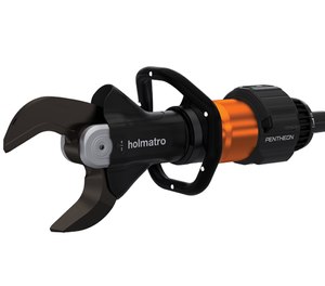 Holmatro's Pentheon Series 360 carrying handle is made of a flexible high-grade synthetic polymer, which always returns into its original shape.