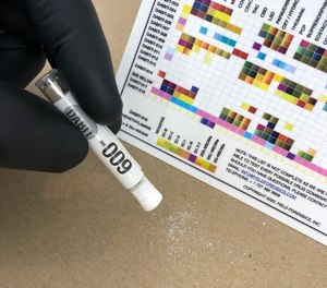 The DABIT test kit uses colorimetric analysis for quick, cost-effective narcotics testing.