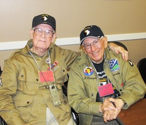 Private First Class Edwin Pepping and Staff Sgt. Albert Mampre (Photo/Military Health System)