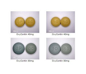 OxyContin tablets (DEA Photos)