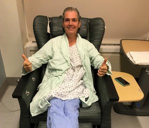 Kevin Shea gave someone else the chance to live by donating his kidney to Lois Knudson.