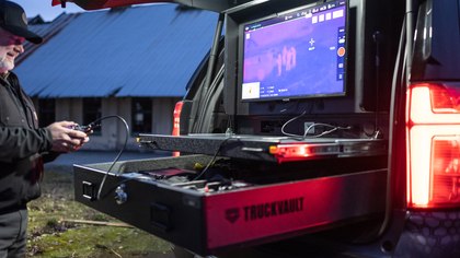 Reimagining drone command centers for police departments