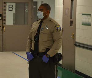 The department can contact trace thanks to jail surveillance footage and body-worn cameras.