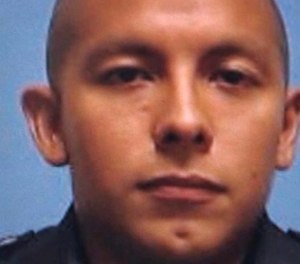 Officer Rogelio Santander died a day after the April 24 shooting at a Home Depot in Dallas.