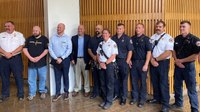 Ala. first responders, bystanders recognized for quick work to save shopper having heart attack