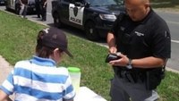 Officers help out 9-year-old’s lemonade stand after his money was stolen