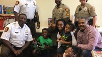 Police, donor surprise kids whose mother was fatally shot in front of them