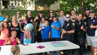 Police throw birthday party for 8-year-old girl
