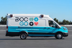 DocGo worked with Lightning eMotors on the ambulance.
