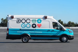 DocGo worked with Lightning eMotors on the ambulance.