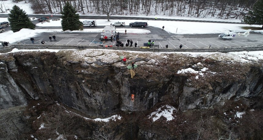 The drone unit was able to work closely with the Sheriff’s Office search and rescue team this year.