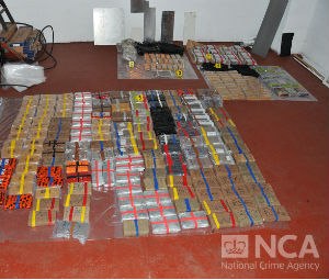Packages of cocaine, heroin and amphetamine were found in hidden compartments. (Image courtesy West Midlands Police)