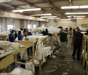In the worst-case scenario outlined in the plan, system-wide shortfalls could result in widespread infection, the need for military intervention and nearly 200 inmate deaths.