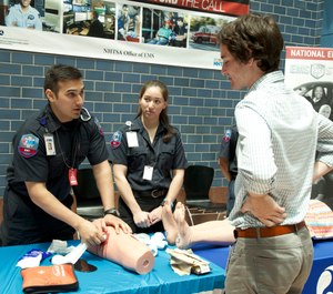 In addition to their usual work of overseeing the National EMS Information System and National 911 Program, shepherding projects like EMS Agenda 2050 and the revision of National EMS Education Standards, serving as a resource on EMS issues for their Federal partners they found themselves teaching their colleagues life-saving skills. (Photo/NHTSA)