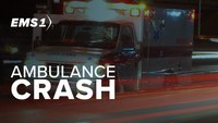 Jeep hits Detroit ambulance 8 times, becomes stuck to it