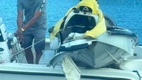 Jet ski collision injures 5 on N.C. lake