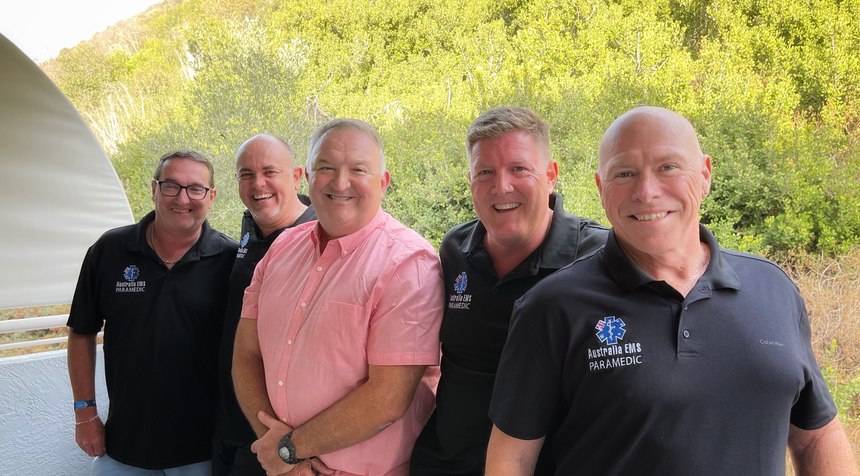 EMS One-Stop host Rob Lawrence speaks with Mick Lazell, Neil Noble, Alan Mountford and Colin Allen of Australia EMS.