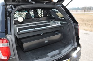 SUV Rapid Access Weapon Locker