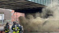 Video: Boston FFs battle flames after manhole explosions