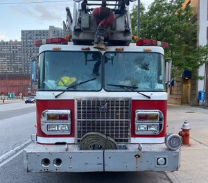 Several fire apparatus have been damaged during recent riots related to the death of George Floyd.