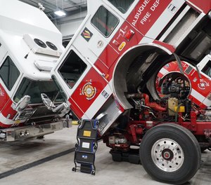 The facility is outfitted with state-of-the-art lifts that can accommodate the wide variety of rescues, fire engines, ladder trucks, and other emergency vehicles AFR has in its fleet.
