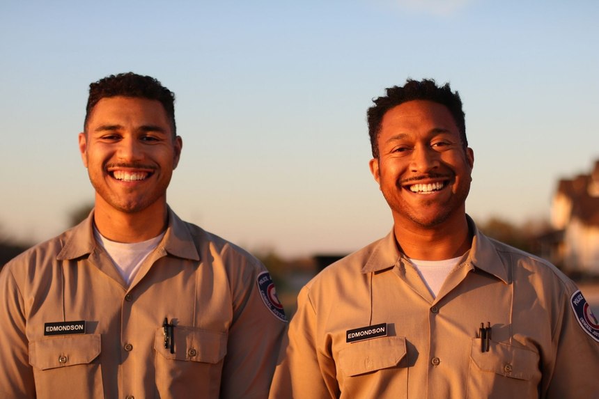 Winston and Christian sometimes work the same nights.
