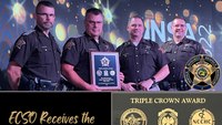 Indiana Sheriff's department receives NSA Triple Crown Award