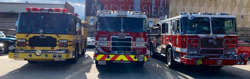 Fire crews from across the region convened in Washington D.C. to help ensure a safe Inauguration Day.