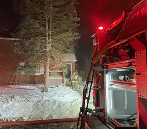 Chatham-Kent Fire Stations 1 & 2 respond to a basement fire.