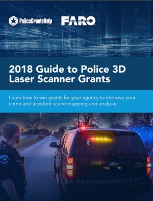 Capture accurate details of evidence with a 3D laser scanner (photo/FARO)