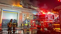 Videos: FDNY battles 5-alarm DOT warehouse fire