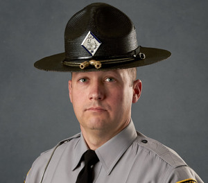 Trooper John S. Horton died after he was struck by another trooper who was responding to assist him on January 3, 2022.