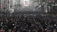 Sea of blue: NYC gives final salute to slain NYPD officer