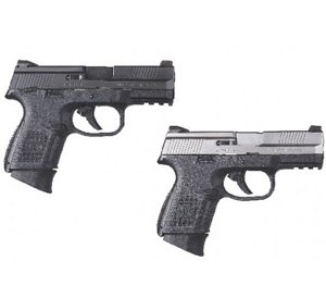 The FNS 9 (left) and FNS 40 (right). Photo Courtesy FNH USA)