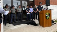 Conn. officer shot and buried dogs at his K-9 training business, warrant says